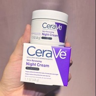 💖4千好評 包順豐‼️ Cerave 適樂膚 新生煥顏抗皺嫩膚美白保濕晚霜護 48g 美國 適敏膚  適敏膚煥膚更新晚霜 Skin Renewing Night Cream 肌膚煥新夜霜  適敏膚 煥