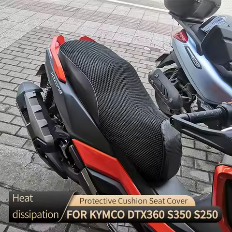 FOR KYMCO DTX360 DTX 360 S350 S250 Protective Cushion Seat Cover Nylon Fabric Saddle Seat Cover Seat
