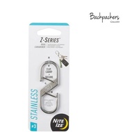 Nite Ize Z Series Carabiner Silver 3 Stainless