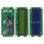 LCD1602 Liquid Crystal Display Module IIC I2C Interface HD44780 5V 16x2 Character Blue Green Screen Compatible with Arduino [countless.sg]