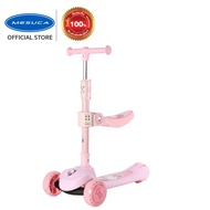 Hello Kitty 2 in 1 Foldable Twist scooter เฮลโล คิตตี้ 2in1 สกู๊ตเตอร์ 3 ล้อ พับได้ รถขาไถ HCA22988-