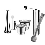 Reusable Coffee Capsule Shell Nestle nespresso Ten Thousand Times Capsule Powder Hammer diy Stainles