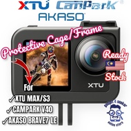 Camera Naked Frame Protective Shell Frame Lightweight Cage for XTU S3 MAX  PRO Akaso Brave 7 LE Camp