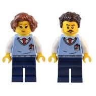 LEGO TWN490  Creator Icons 10326 Natural History Museum Employee - Female & Male Minifigure