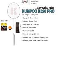 KP K520 Pro Full Carbon 4U G5 Badminton Racket Pre-Stretched From 10kg -12.5kg+ Comes with Handle an