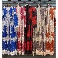 [✅New] Bj - Dress Gamis Motif Batik Premium Bangkok