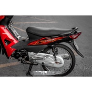 Tem rời bộ Wave 100 lửa đỏ đen HOT 2025