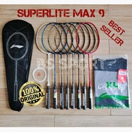 BADMINTON RACKET lining G SUPERLITE MAX 9 MAX9 ORIGINAL 100%