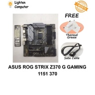 【USED】 ASUS ROG STRIX Z370 G GAMING Motherboard | Z370 | LGA 1151 | 8th, 9th Gen Intel | mATX Micro 