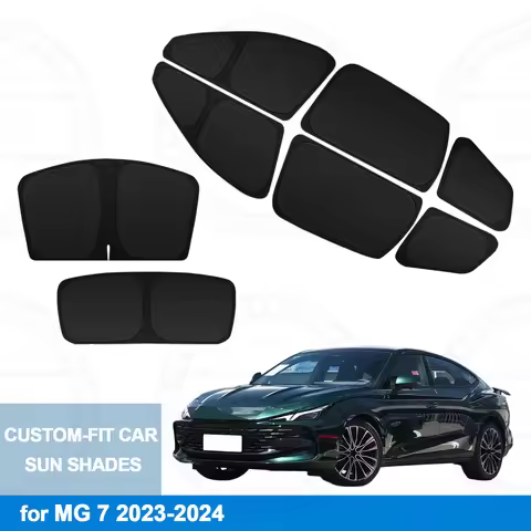 For MG 7 2023-2024 Windshield Sun Shade Accessories Custom Fit Sunshade Foldable Sun Visor Protector