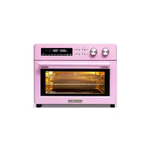 Retro Style Infrared Heating Air Fryer Toaster Oven Extra Large Countertop Convection Oven 10-in-1 C