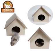 Hamster birch hideout tile house