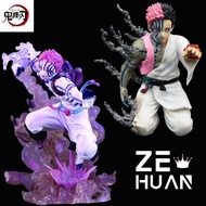 17cm Anime Demon Slayer Akaza Model Action Figure Toys Gift