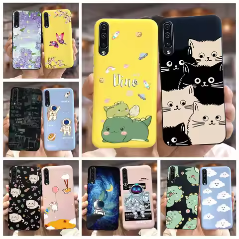 For Samsung Galaxy A50 Case SM-A505F Back Cover Soft Silicone TPU Phone Case For Samsung A50 A 50 s 