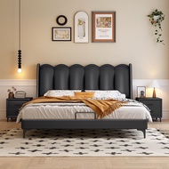 Homie เตียงนอน fabric bed Bedroom Furniture เตียงติดพื้น 5ฟุต 6ฟุต 1.5m 1.8m HM3020
