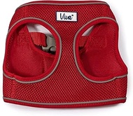 Ancol Viva Step-in Comfort Harness Red .Small/Medium- to Fit 41-47cm