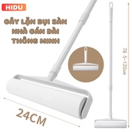 Smart long-handled floor dust roller, pet hair dust roller, clothes, blankets, sofas