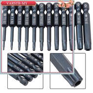 【VARSTR⭐】1pc 50mm Blue Magnetic Torx Screwdriver Bits Set Electric Screwdriver T5-T40