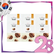 Etude House  - *超薄植物纖維保濕面膜6片(蝸牛)[平行進口]