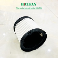 HEPA Filter filters fine dust, powder dust, HiClean cement dust