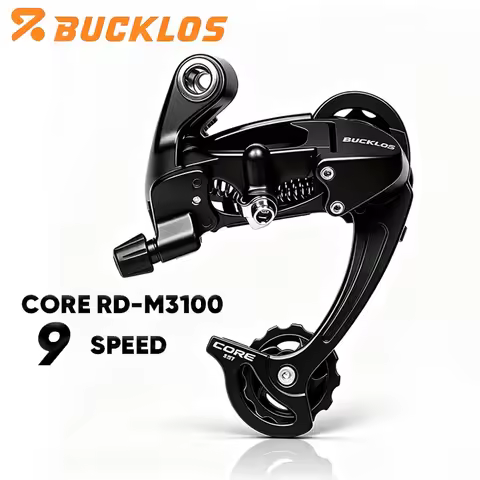 BUCKLOS 8S 9S MTB Rear Derailleur Bicycle Gear Shifter 9 Speed Direct‑Mount Smooth‑Changing Mountain