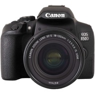 Canon EOS 850D DSLR Camera with Kit EF-S 18-135mm f/3.5-5.6 IS USM