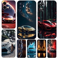 Case For Oppo A52 A72 A92 A7 A5 2018 AX7 A7N A5S AX5S Phone Cover Soft Silicon Black Tpu Maserati Sportcar