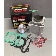 SCK RACING Y15 block (66MM + 6MM SLIP & 65MM +19MM SLIP & 66MM + 2 MM SLIP ) WITH FORGED PISTON