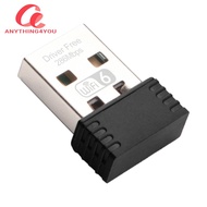 【New Arrival】WIFI6 USB WIFI Network Card 286.8Mbps 2.4GHz USB Dongle Wi-Fi Adapter 802.11b/g/n/ax for PC/Laptop/Desktop