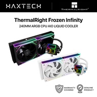 Thermalright Frozen Infinity 240 AIO CPU Liquid Cooler [Black / White]