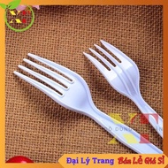 (SET 250) High quality disposable plastic fork for eating fruit, eating fish balls, eating spaghetti