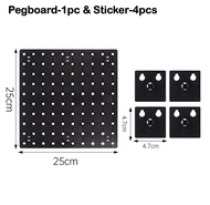 ezstationery Ready Stock Pegboard Perforated Display Board Wall Display Rack Peg Board Wall Mounted