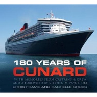 [100% Original Books] - 180 Years of Cunard by Chris Frame (UK edition, paperback)