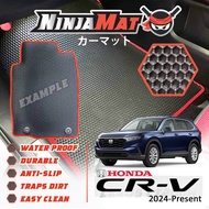 𝗡𝗶𝗻𝗷𝗮𝗠𝗮𝘁 New Honda CRV G6 2024-Present Car Floor Mat and Carpet
