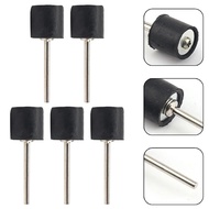 [COLORFUL-Z] 5pcs Rubber Mandrel 1/8inch Grinder Drum Sandpaper Circle Kit For Rotary Tool❀