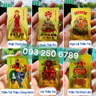 Gold Magic Than Tai Remove Wallet, Altar, Safe - Open The Palace Of Fortune, Pure Copper