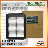 AIR FILTER for Hyundai i10 1.1 2008 to 2017 ( 28113-0X000 ) 4x4b