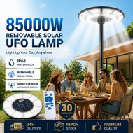 Lampu Solar UFO Light Outdoor Lighting 85000W high power solar street light IP68 waterproof solar la