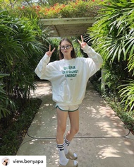 - QUERA Old Money Oversize Sweater - (สามารถสั่งกางเกงคู่เซ็ทได้ เสื้อ Freesize กางเกงมี size ค่ะ)