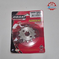 Stainless Steel Front Sprocket 420 Wave/Dream Osaki No. 13T 14T