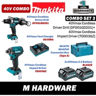 Makita 40Vmax Christmas Combo Set 3 ( DF001GD201 + TD003GZ ) [ DF001 + TD003 ]