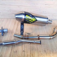KLX exhaust rocketNORIFUMI 4 KLX 150bf honda crf150 dtracker