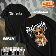 D3L!W4F4 - Cute Bear T-Shirt Oversize Short Sleeve T-Shirt