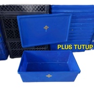 BOX RABBIT CONTAINER 7055 PLUS TUTUP PLASTIK