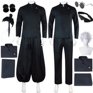 Vasfarok Geto Suguru Cosplay Costume Kimono Robe Satoru Gojo Cosplayp Outfit Uniform Halloween Men