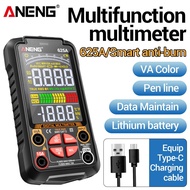 ANENG 625A Multimeter - VA Color Tester for Current, Voltage, and 60MOhm Resistance with USB Type-C 