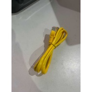 Ethernet RJ45 LAN Cable-1 METER - Yellow RJ45 Connector RJ45 Cable