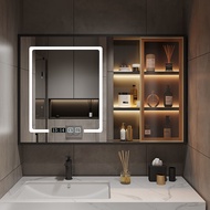 [NEW!]Smart Bathroom Mirror Cabinet Separate Wall-Mounted Bathroom with Light Anti-Fog Mirror with Shelf Storage Mirror Box Customization