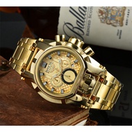 Fully Featured Invicta Reserve Bolt Zeus 100% Working Men's Watch Luxury Wirstwatch Chronograph Quartz Watch