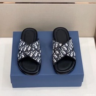 XH2B Letter Printed Men's Slippers Fashionable All-Match Comfortable Sandals Casual Deodorant Lightw
